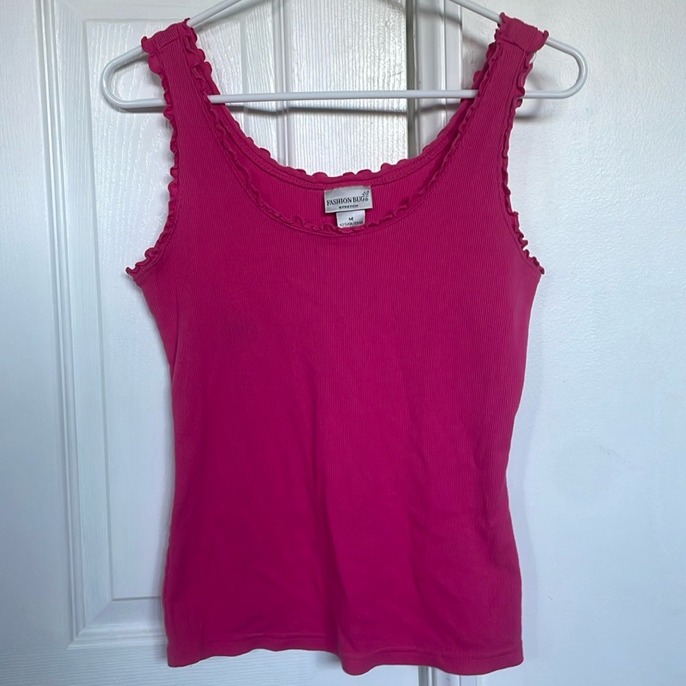 Pink tank top